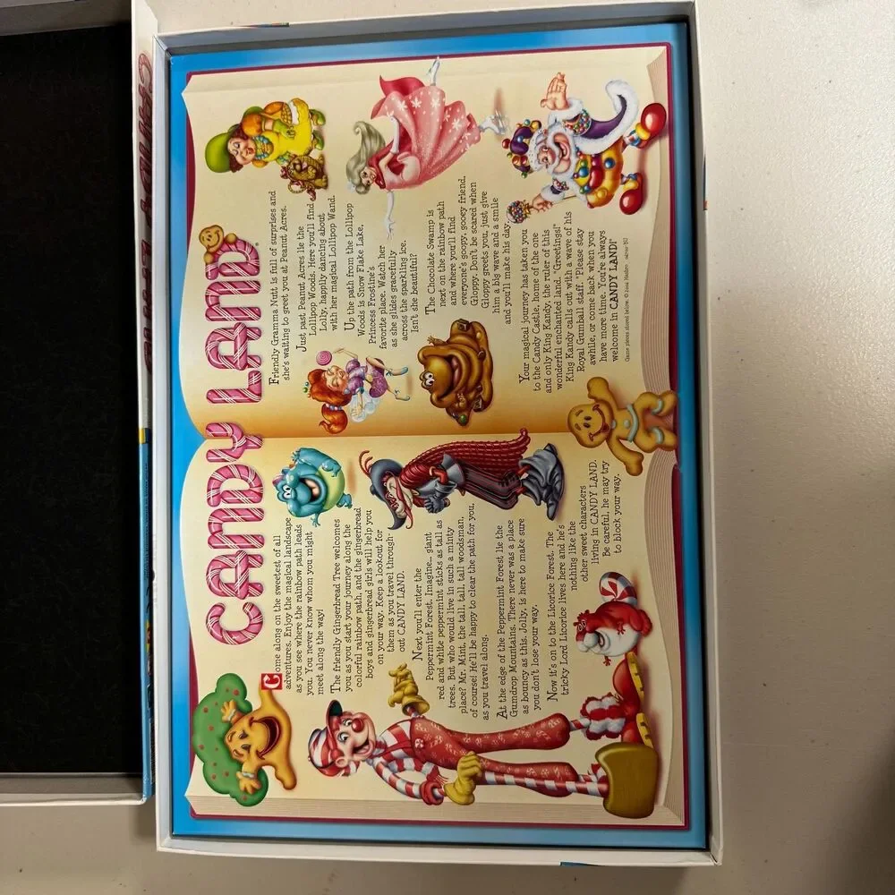Candy Land Board Game Classic Adventure Preschool Family Fun Kids Toddler Play